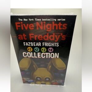 Five Nights at Freddy's Fazbear Frights Collection Books 1 2 3 4 set bundle lot
